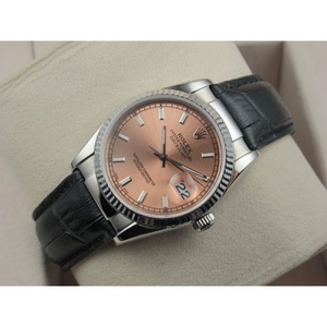 Rolex Rolex reloj Datejust correa rosa cara reloj de hombre suizo ETA2836 Movimiento mecánico automático