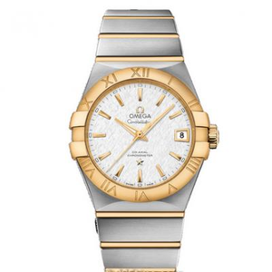 VS Factory Watch Omega Constellation Series Between Gold 123.20.38.21.02.006 Double Eagle 38mm Coaxial Watch 8500 Machine