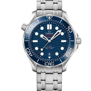 Re-engraved Omega 210.30.42.20.03.001 Seamaster 300m diving watch and equipped with Omega 8800 Master Chronometer