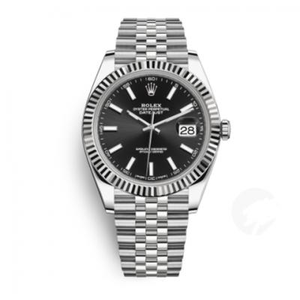 One to one replica Rolex Datejust series m126334-0018 men's mechanical watch top + replica watch