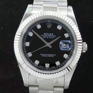 Re-engraved Rolex Datejust 116334 Men's Mechanical Watch