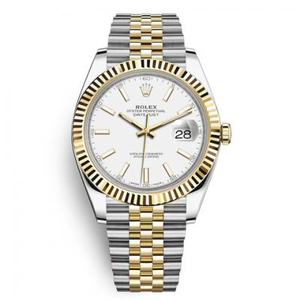 Rolex Datejust II series 201 model 126333 gold-covered version, pure 18k gold-covered, gold-covered thickness 15 microns, strap gold weight 1.85 grams