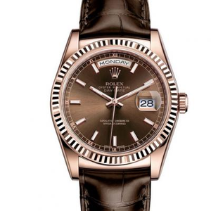 Rolex model: 118135-l (FC) series of week-date mechanical men's watches.