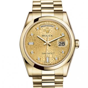 Rolex model: 118208-83208 series of week-date mechanical men's watches.