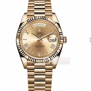 Rolex model: 228238-83418 series of week-date mechanical men's watches.