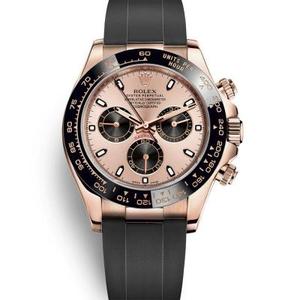 jf factory replica Rolex Daytona series m116515ln-0013 rose gold men's mechanical watch