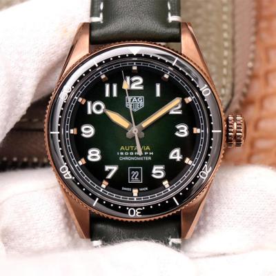 KKF TAG Heuer Autavia, automatic mechanical movement, men's watch, belt watch - إضغط الصورة للإغلاق