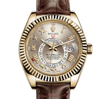 Rolex model: 326138 series SKY-DWELLER mechanical men's watch. - إضغط الصورة للإغلاق