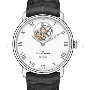 Re-indgraveret Blancpain Classic 66228 Automatisk True Tourbillon Watch