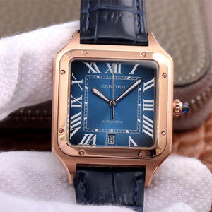 TW Cartier V2 opgraderet version af Sandoz par ur, automatisk mekanisk bevægelse, bælte ur