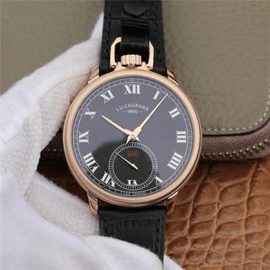 LUC producerede Chopard L.U.C-serien 161923-1001, der integrerer et ur og et lommeur, chokeret! Automatisk mekanisk bevægelse.