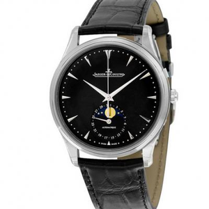 ZF fabrik Jaeger-LeCoultre Master Series 1368470 månefasefunktion mænd Den seneste version af den øverste kopi af mekaniske ure.