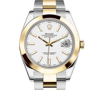 Rolex Datejust Series 126303-0015 Mænds Watch White Plate.