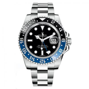 EW fabrik Rolex 116710BLNR-78200 Greenwich GMT funktion mænds mekaniske ur