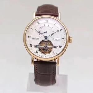 TF produceret Breguet koaksial automatisk tourbillon En af de sjældne rosa guld automatisk tourbillon stilarter mænds ur