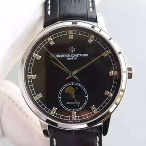 Vacheron Constantin arv 81180 ultra-tynde månefase serie mekaniske mænds ur
