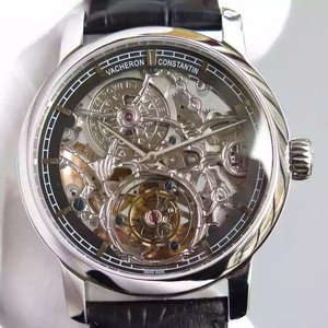 Vacheron Constantin arv 89010 serien hule indgraveret virkelige svinghjul mekanisk mænds ur