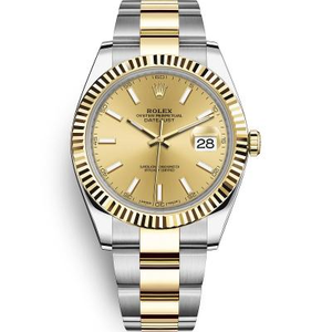 WWF Factory Watch Rolex Datejust Series m126333-0009 Mænds Automatisk Mekanisk Watch, 18k Gold