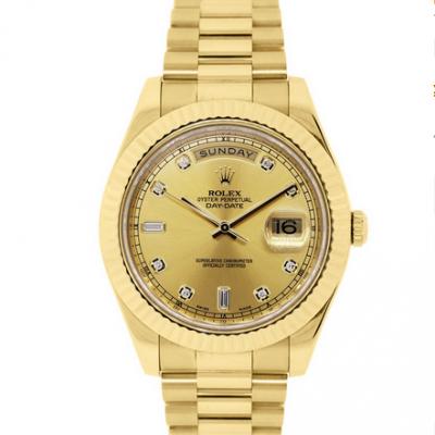 CR Evergreen Factory Rolex Day-Date 218238 Mænds Watch Best Gold Cover - Klik på billedet for at lukke