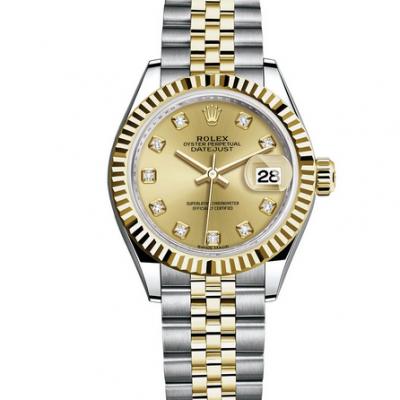 Rolex Ladies 279173 Datejust 28? Datejust Ladies Watch Top Replica Watch - Klik på billedet for at lukke