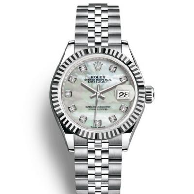 Rolex Kvinders Datejust M279174-0009 Ladies Mekanisk Watch Top Replica Watch - Klik på billedet for at lukke