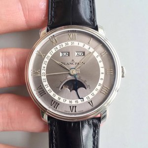 om neues Produkt Blancpain Villeret Classic Serie 6654 Mondphasenanzeige die höchste Version Uhr auf dem Markt