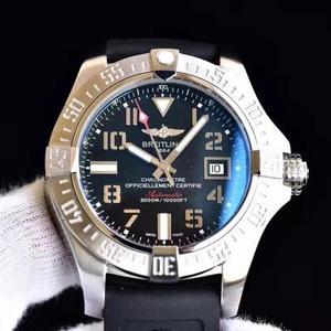 [GF] Breitling Avenger II Tieftauchen Sea Wolf Uhr Schwarzes Gesicht [GF Schwimmen Artefakt] Automatische Wicklung mechanische Uhr