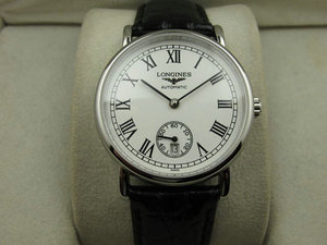 Longines Magnificent Series White Transparent Back Fully Automatic Mechanical Herren Longines
