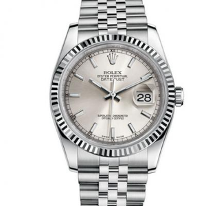 Rolex 116234 Datejust 36mm Herren Super 904L Stahl Mechanische Uhr