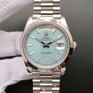 Eins-zu-eins gravierte hochfeste, hochfeste Rolex Day-Date Series 228239-Straight Plate Mechanical Watch