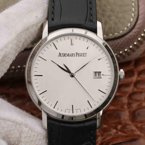 WF Audemars Piguet 1570 OR.oo2CR.01 ultradelgadas hombres reloj mecánico clásico negocio conciso Audemars Piguet esencial