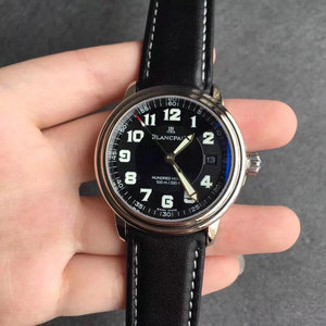 Blancpain Leman Series Belt Edition Reloj formal de pequeño diámetro, producido por Factory 3A, 38x8.9mm