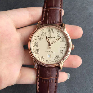 El nuevo reloj Blancpain Erotica tiene sentimientos, producidos por la fábrica MK, tamaño 38x11.5mm