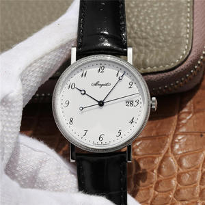 FK Breguet Classic Series 5177 Watch V3 versión impactó la nueva actualización reloj de hombre Correa de cuero Movimiento mecánico automático