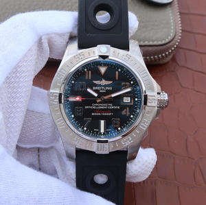GF Breitling Avengers II A3239011/BC34/170A Cinta automática de reloj mecánico para hombre