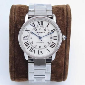 ZF Cartier (serie Londres) W670101 ultrafino clásico, reloj mecánico para hombre, números romanos