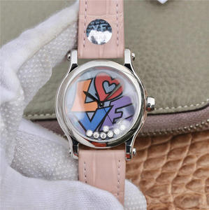 YF Chopard HAPPY DIAMONDS colorida serie 278559-3020 movimiento mecánico automático señoras reloj