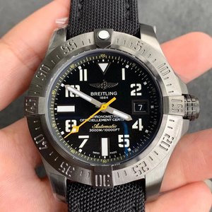 GF Factory Watch Breitling Avenger II Deep Diving Sea Wolf Series A1733010 Cinta de reloj mecánico para hombre