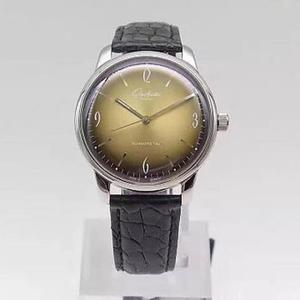 ¿Otro reloj legendario se lanza ?? "SpezimaticGF nuevo Glashütte dorado retro color del reloj conmemorativo de los años 60.