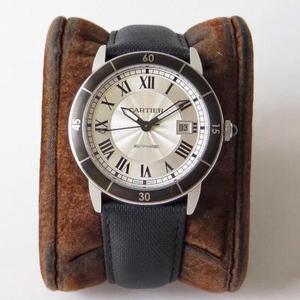 Producido por GP: Ronde de Cartier, un excelente reloj, debe ser exquisitamente detallado. Caja 42mm