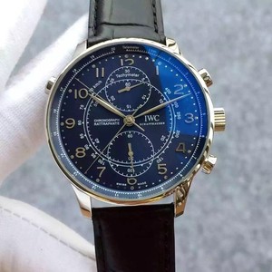IWC Portuguese Chronograph Chronograph Seconds Series Mechanical Men's Watch with Shanghai 7750 Chronograph Movement
