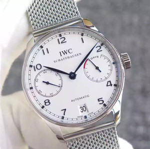 IWC Portugués Seven Edición Limitada Portugués 7a Cadena V4 Edición Mecánico Reloj de hombre