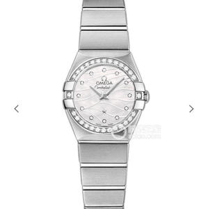 V6 Omega Constellation Series reloj de cuarzo para damas 27mm Uno-to-One Reissue genuino clásico cuarzo señoras reloj