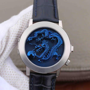 Piaget ALTIPLANO serie G0A34175 reloj azul cara sin diamantes