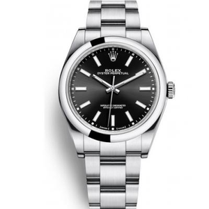AR Fábrica Rolex 114300-0005 Oyster Perpetual Series 39mm Diámetro Reloj Mecánico para Hombre