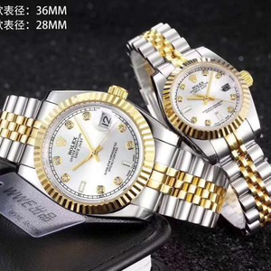 Nuevos relojes Rolex Datejust Series Couple Classic para hombre y mujer (precio unitario)