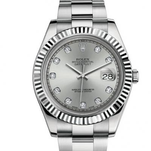 Rolex Datejust 116334-72210 G Plata Placa 41 Reloj Mecánico Automático para Hombre Producido por n Factory