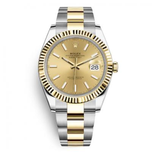 Reloj mecánico para hombre Rolex Datejust II serie 126333 revestido en oro.