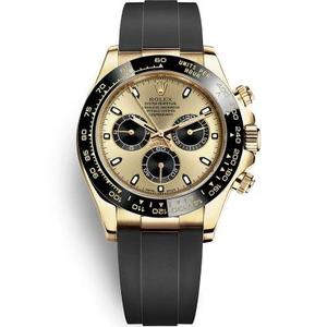 AR Factory Rolex Daytona Series M116518ln-0040 Champagne Champagne Dia Tape Reloj para hombre