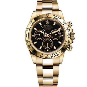 JH Factory Rolex Universe Chronograph Full Gold Daytona 116508-0004 Reloj Mecánico para Hombre V7 Edition